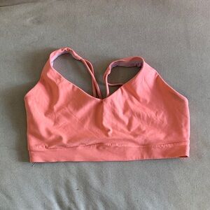 Athleta Vibrant Coral Sports Bra